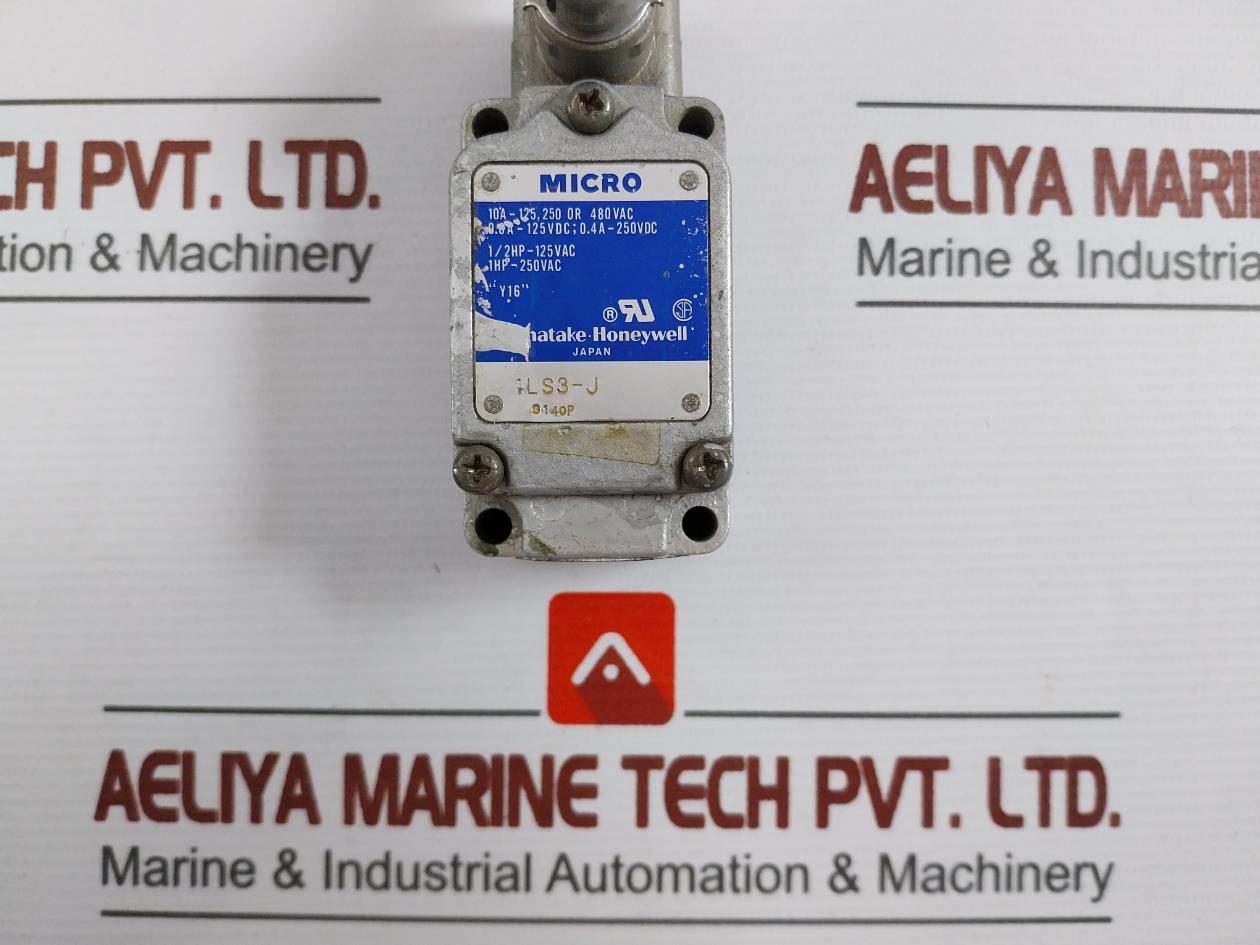 Yamatake-honeywell 1Ls3-j Limit Switch 10A-125 250-480Vac 1/2 Hp
