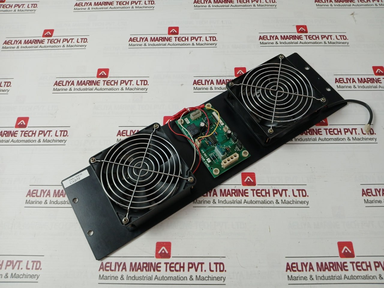 Yamatake-honeywell 80363001-001 Axial Fan Assembly Panel Fbk-12G24H Rev: C Dc24V