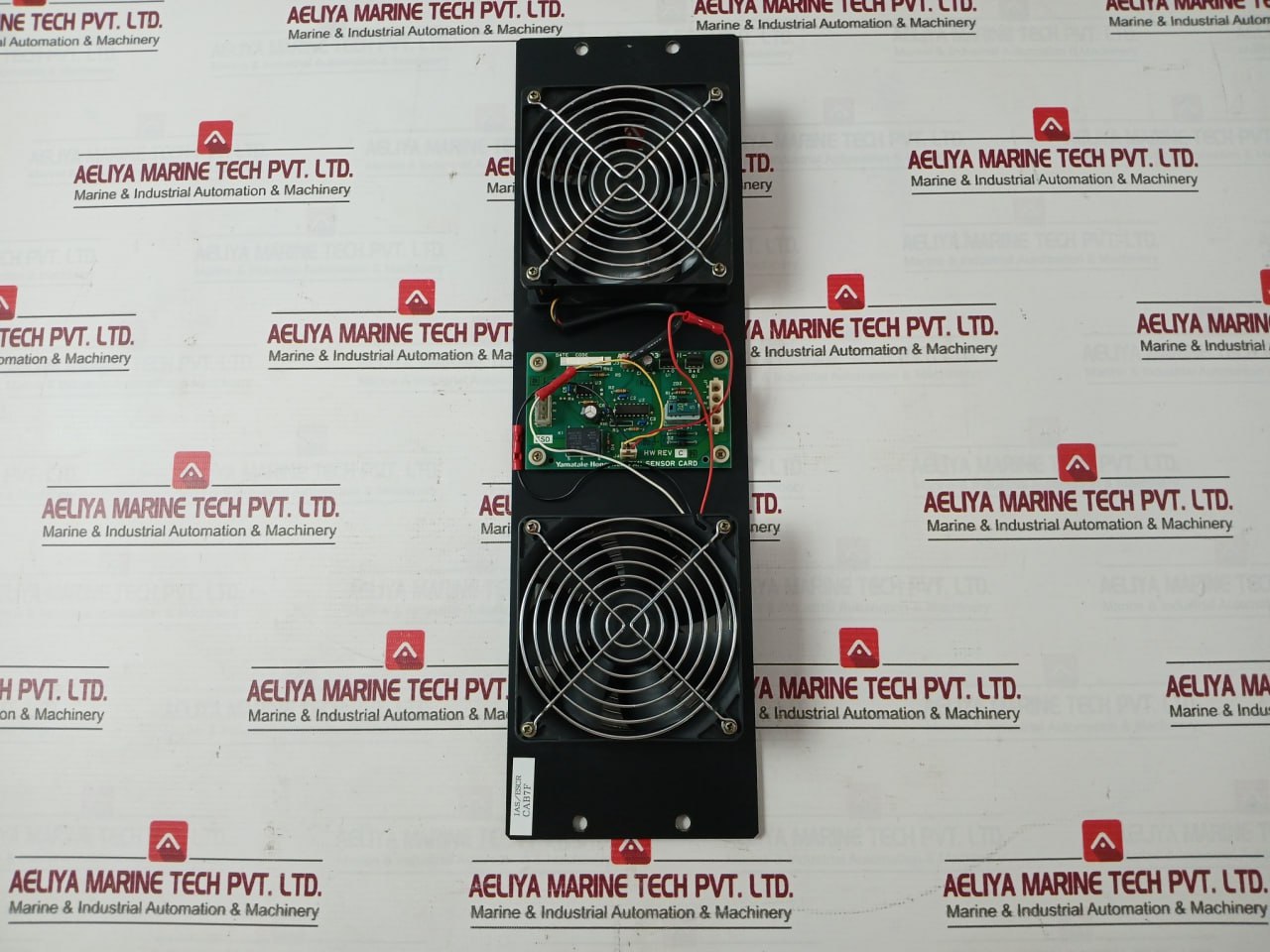 Yamatake-honeywell 80363001-001 Axial Fan Assembly Panel Fbk-12G24H Rev: C Dc24V