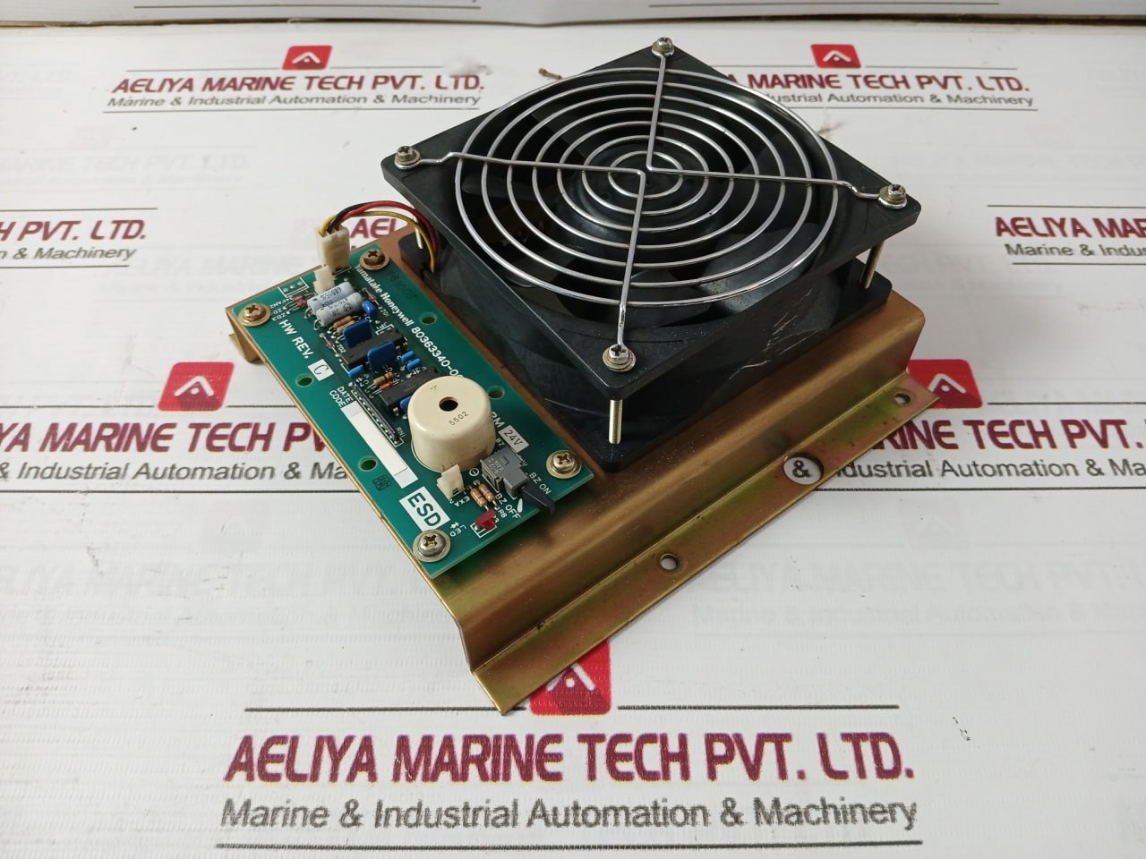 Yamatake-honeywell 80363340-001 Fan Assembly W/ Integrated Pcb Cndc24B4P-922 7W