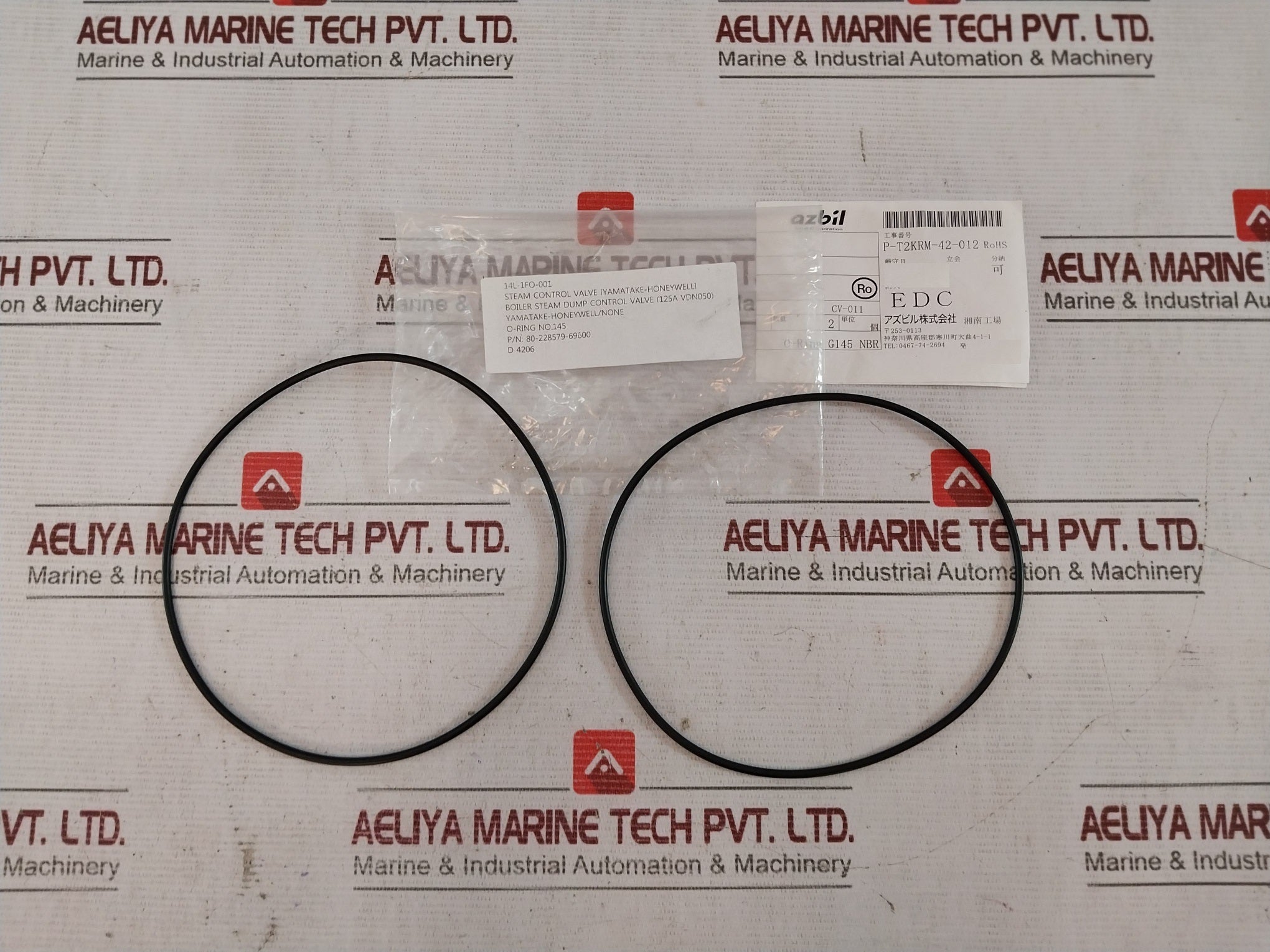 Yamatake-honeywell 82-509771-00500 Gland Packing Kit B2592232-29600