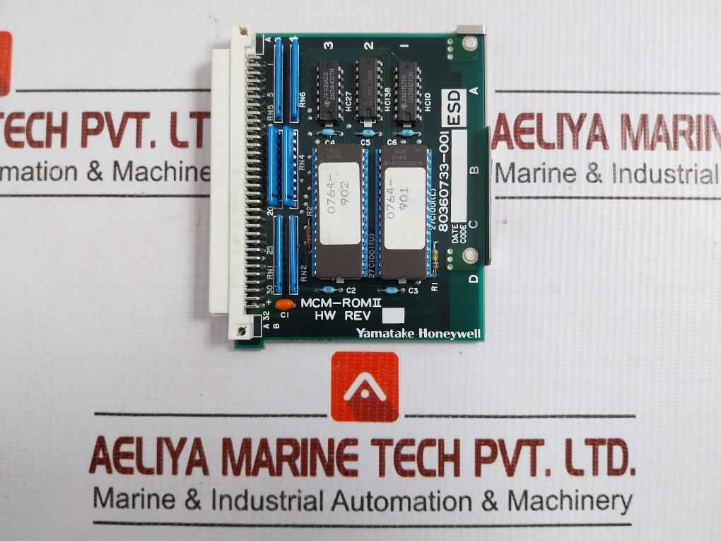 Yamatake-honeywell Control Module Pcb Mcm-rom Ii