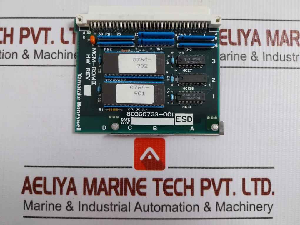 Yamatake-honeywell Control Module Pcb Mcm-rom Ii