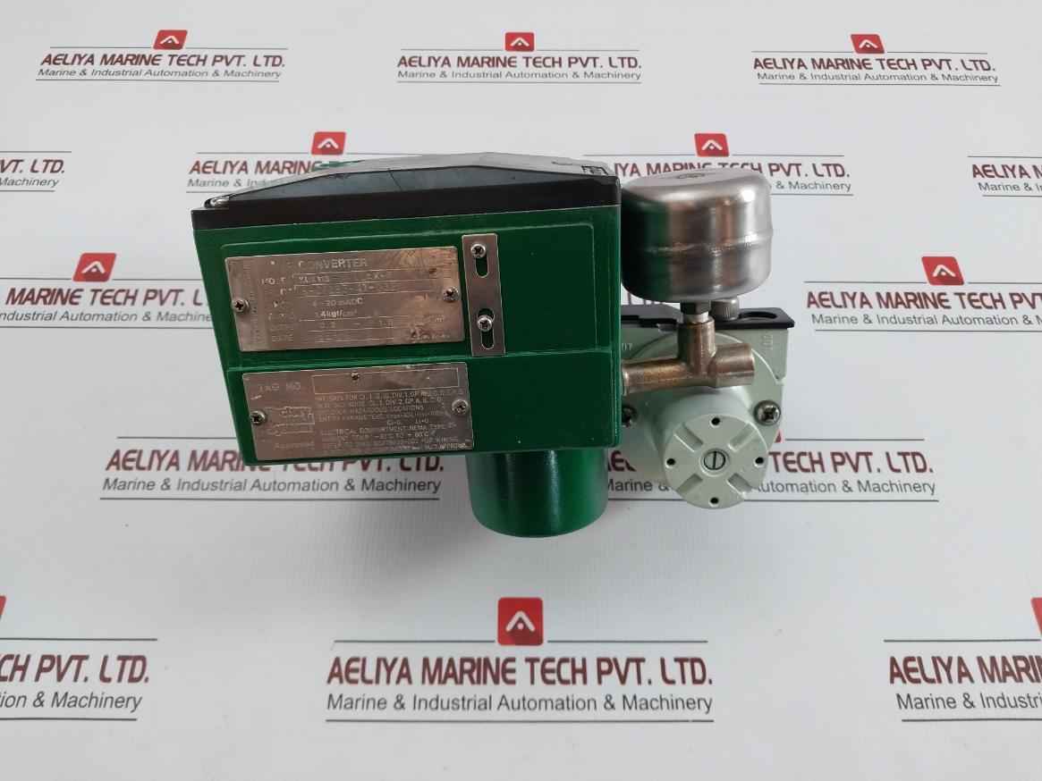 Yamatake-honeywell I/P Converter Input 4-20Madc 1.4 Kgf/Cm2 Kux113-xm11Ax-7