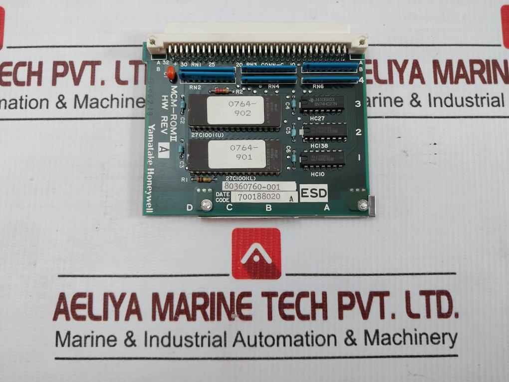 Yamatake-honeywell Mcm-romii Pcb Module 80360760-001