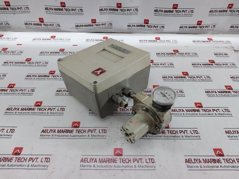 Yamatake-honeywell Nox110-ow-7 I/p Transducer Air Regulator, 0.2~1.0 Kg/cm2