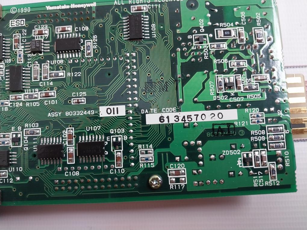 Yamatake-honeywell Rtd Analog Input Module Dc24V -180-100C Pt