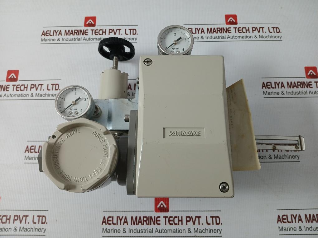Yamatake E/P Pneumatic Valve Positioner 0 To 4Kgf/Cm2 Hep 17-12Blry5Rgsd-x1-x