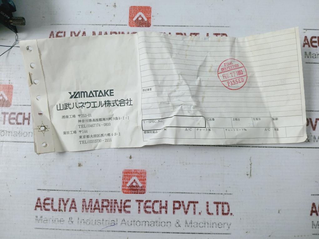 Yamatake Honeywell 82407235-112 Analog Signal Interface Board 4-20Ma