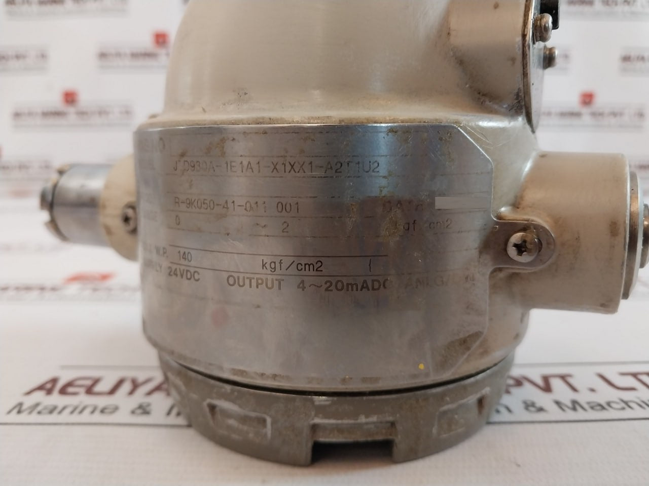 Yamatake Jtd930A-1E1A1-x1Xx1-a2T1U2 Dstj3000 Pressure Transmitter 24Vdc 4-20Ma