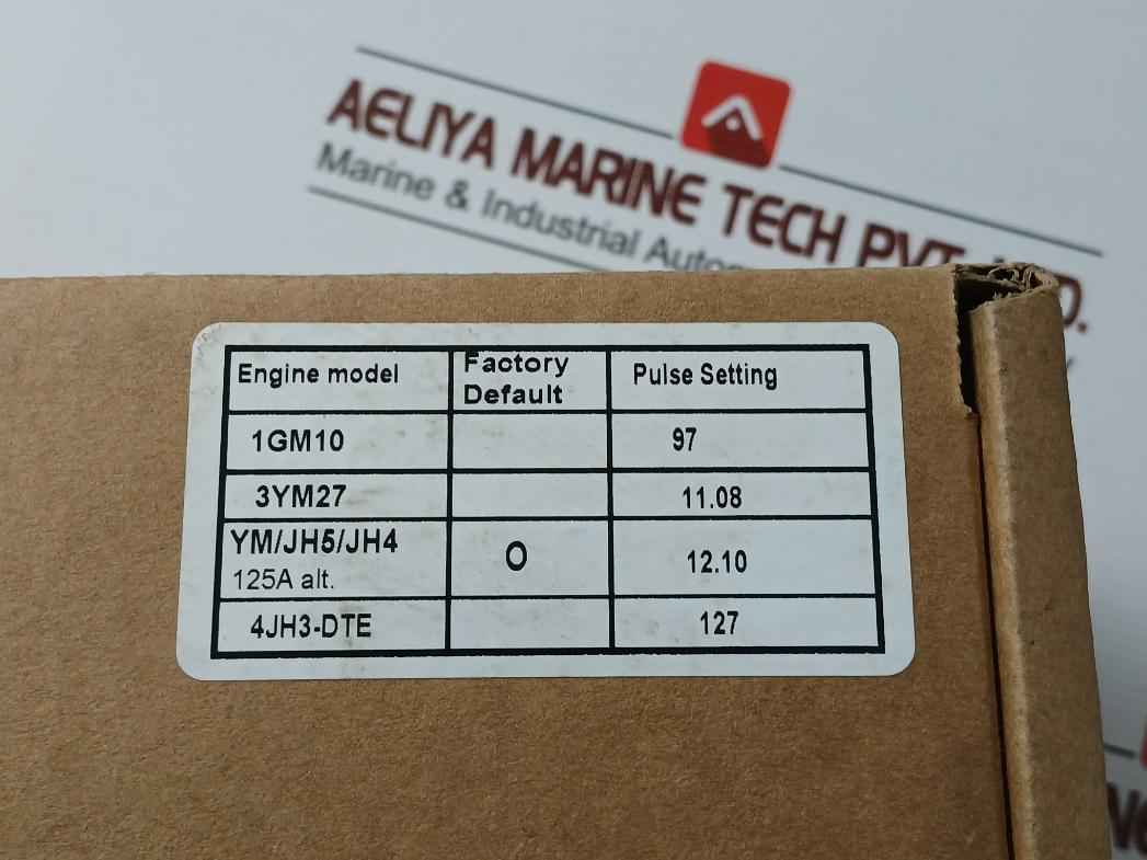 Yanmar 164100-30104 L/B Control Panel 910-w10016, 3Ym27, 4Jh3-dte