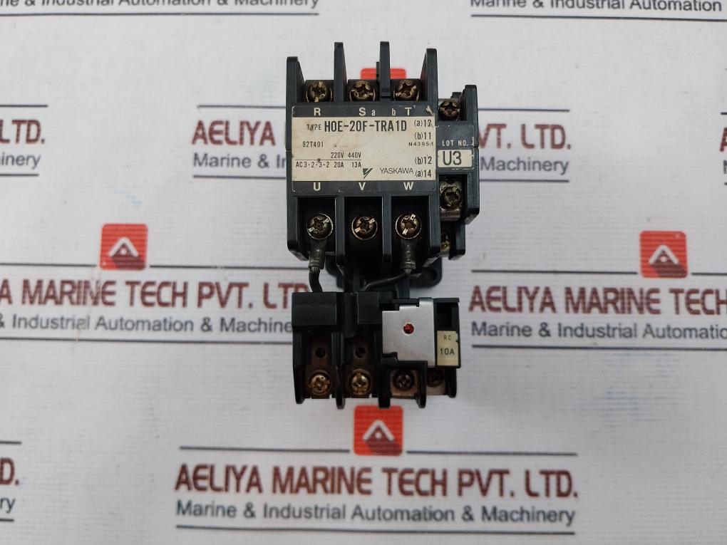 Yaskawa H0E-20F-tra1D Magnetic Contactor 200-220V 60Hz