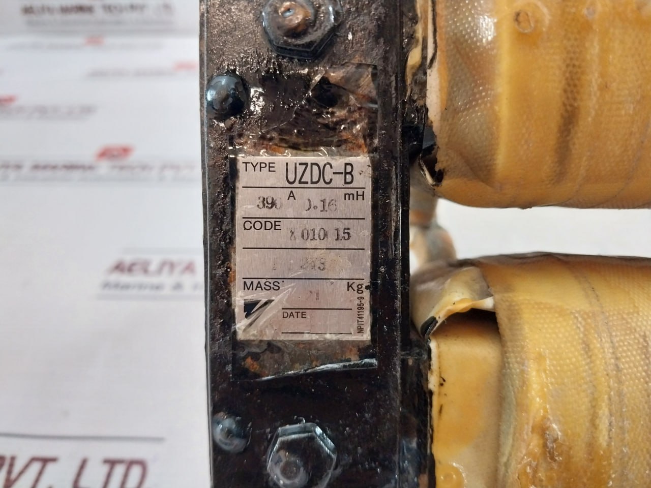 Yaskawa Uzdc-b Reactor Electrical Transformer 0.16Mh 390A