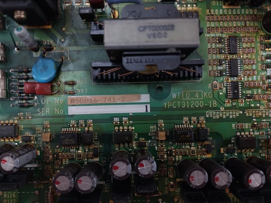 Yaskawa Ypct31200-1B Inverter Drive Board Etc615601 Mec-40V-0