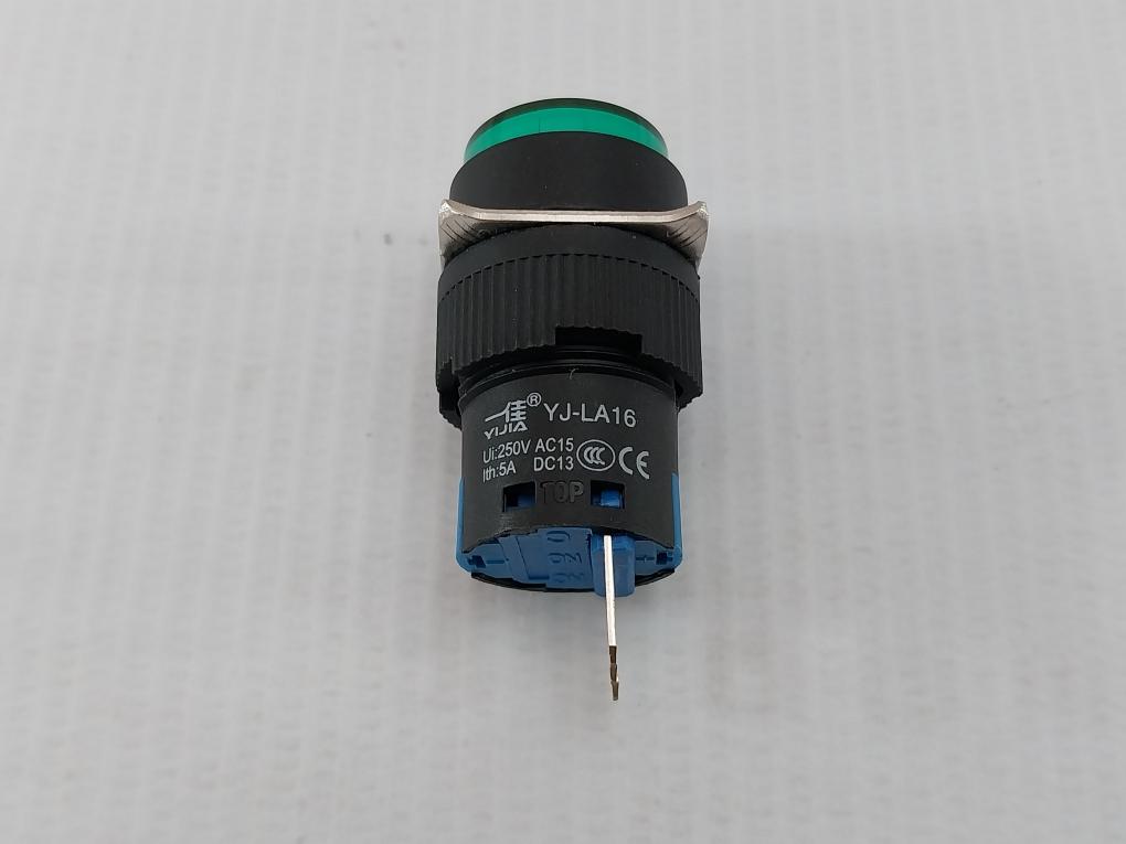 Yj-la16-11Bn-y-g Yijia 1314001000059 Momentary Push-button Switch 250V Ac 5A