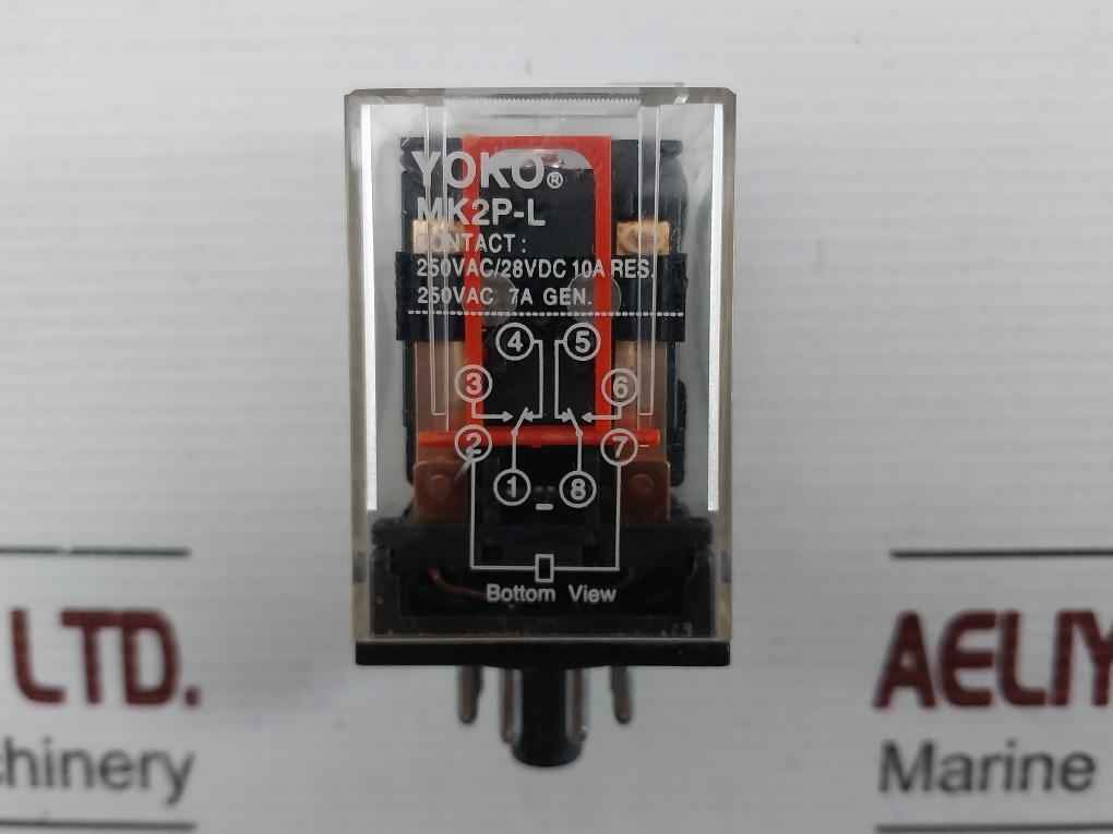Yoko Mk2P-l Power Relay 250Vac/28Vdc