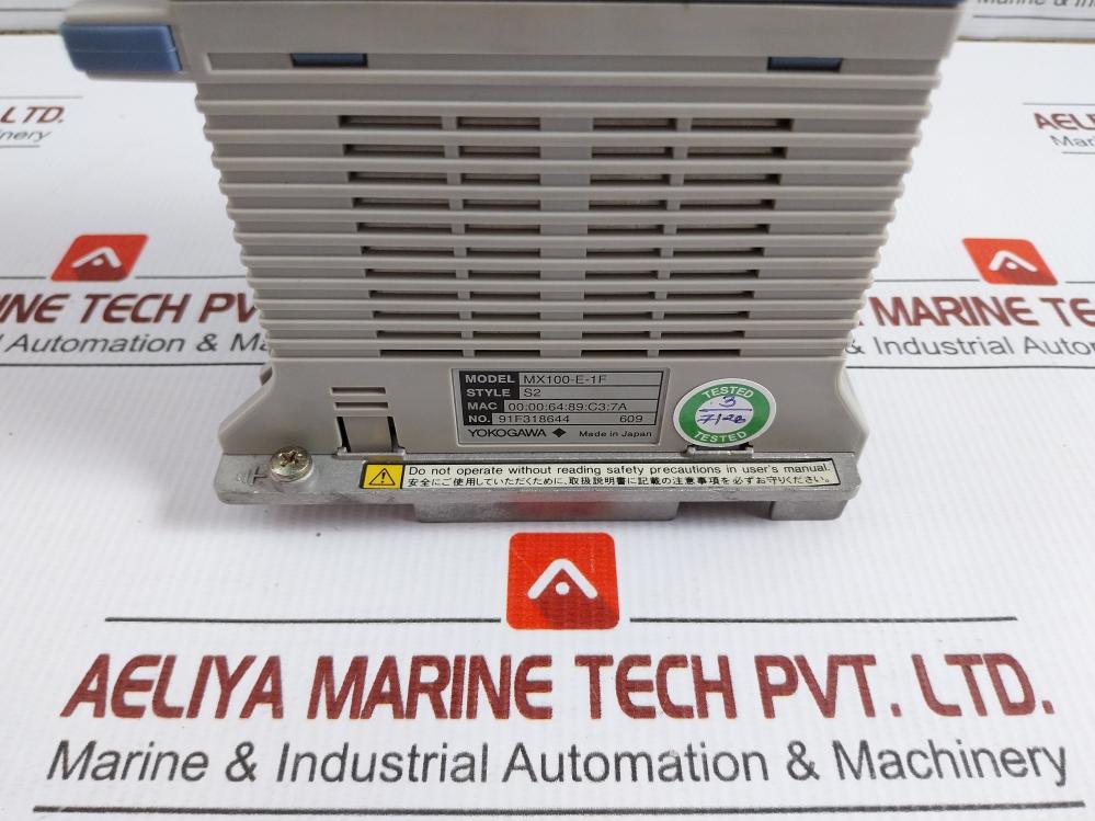 Yokogawa-100-240Vac-50-60Hz-Data-Acquisition-Unit-Mx100-e-1F-208430-9