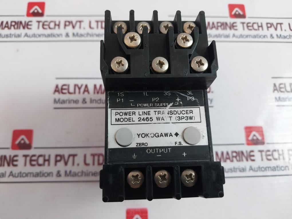 Yokogawa 2465 watt (3p3w) Power Line Transducer -150~1000 kw