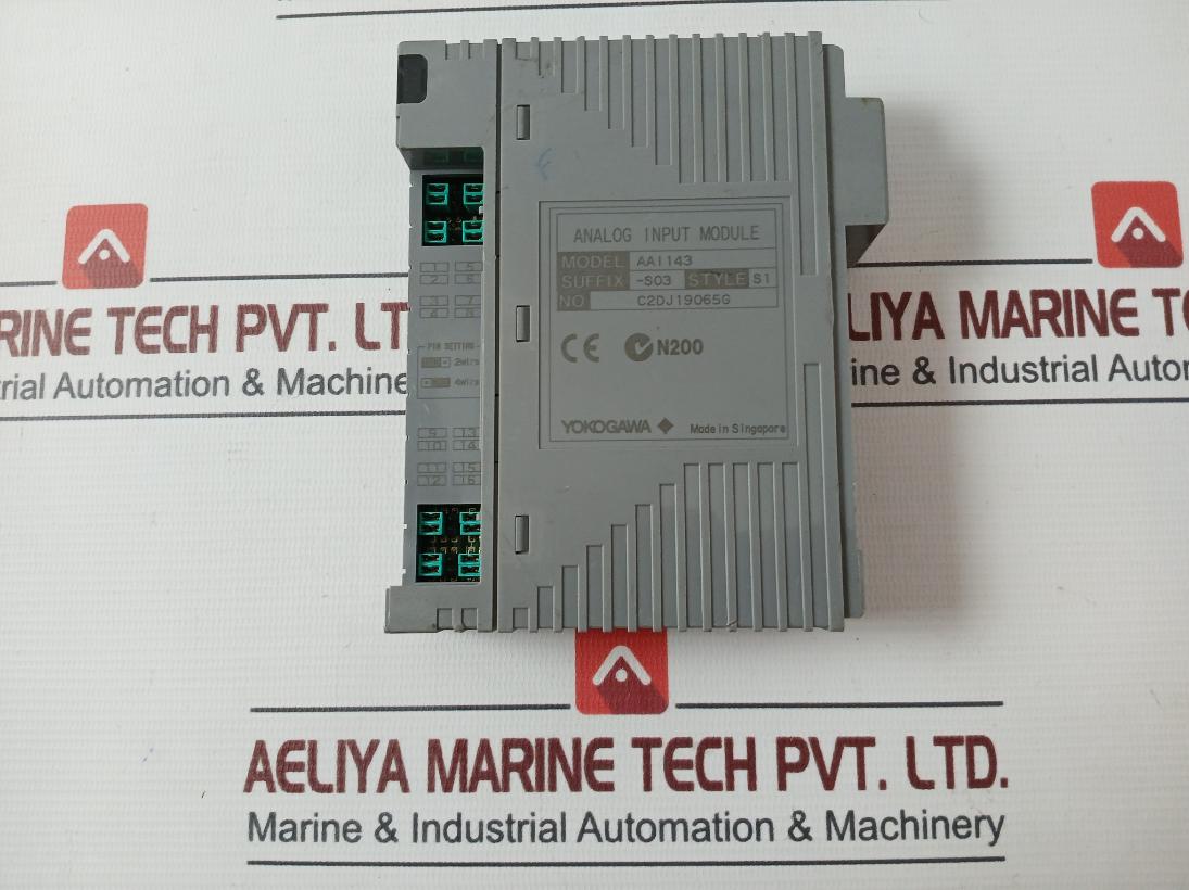 Yokogawa Aai 143-s03 Analog Input Module