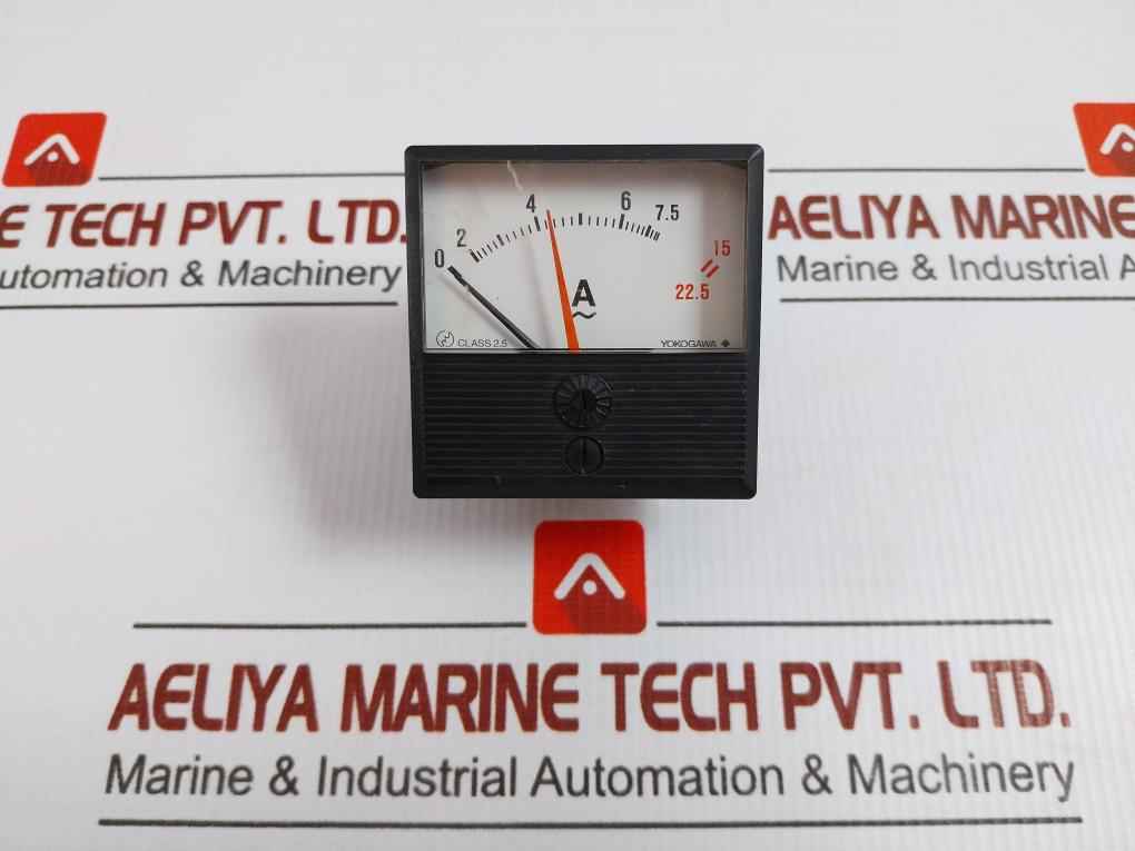 Yokogawa Analog Ampere Meter 0 To 22.5A A00-n-l-bl