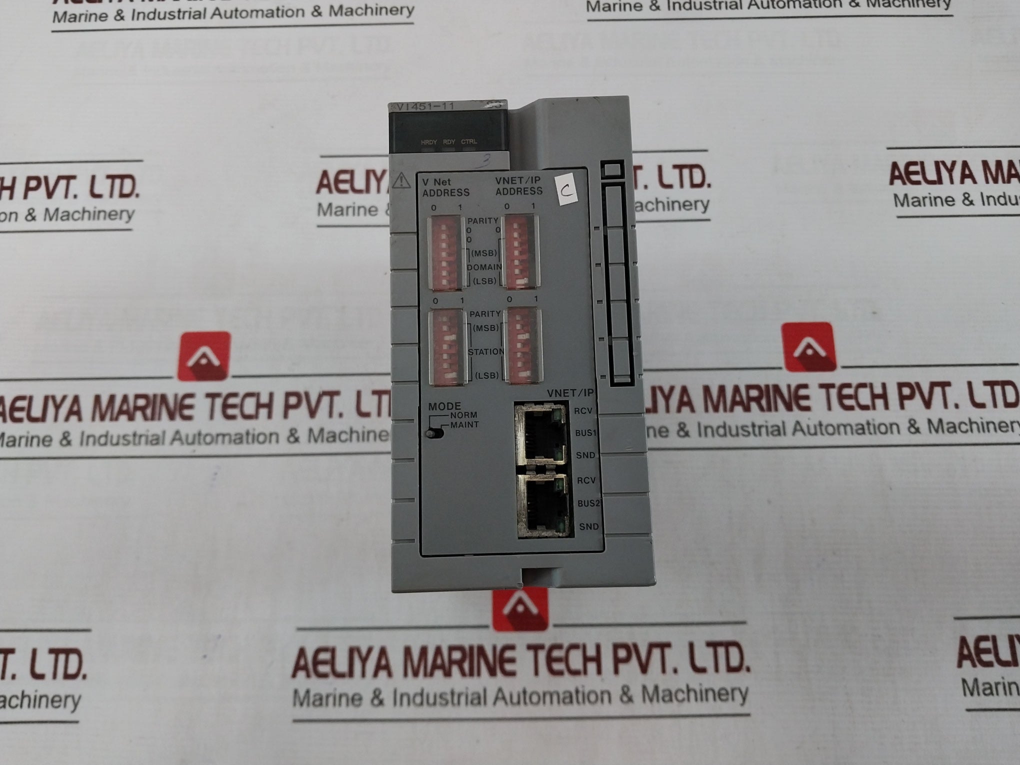 Yokogawa Avr10D Duplexed V Net Router Complete Plc Unit 2 Supply 220-240Vac