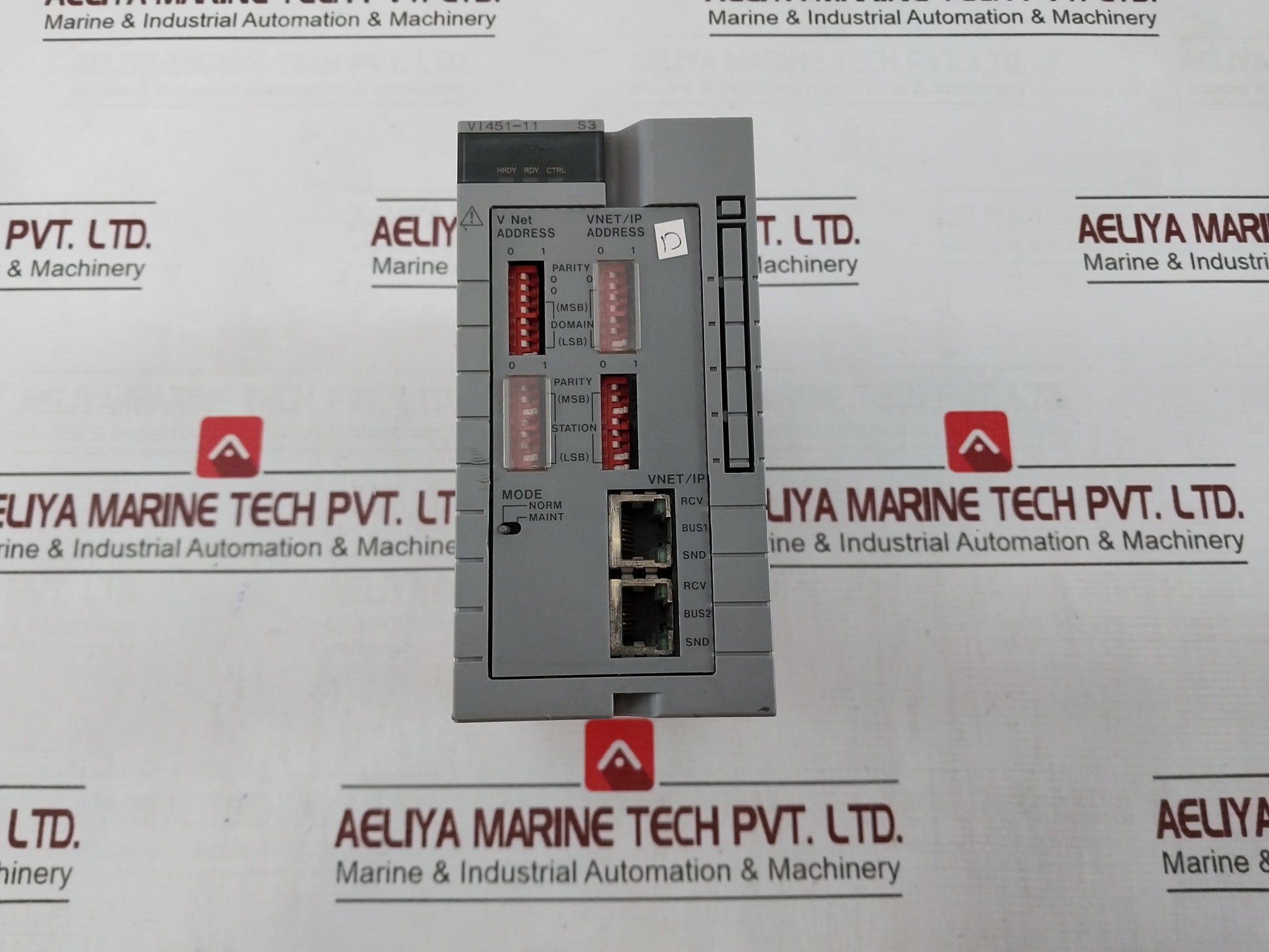 Yokogawa Avr10D Duplexed V Net Router Complete Plc Unit 2 Supply 220-240Vac
