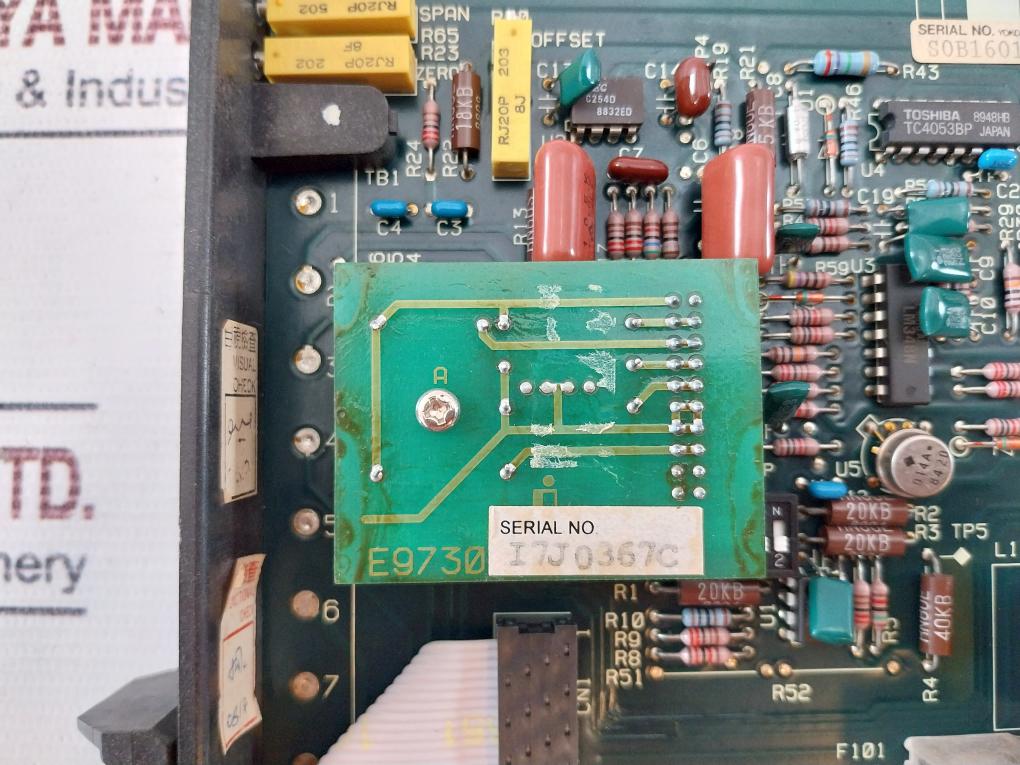 Yokogawa Cr5-pd*A Signal Conditioner Card As E9730Ca-03