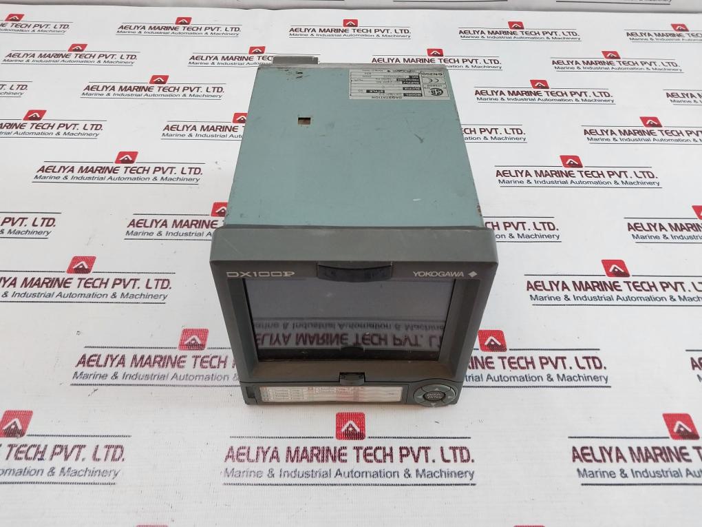 Yokogawa Daqstation Dx100P Dx106P-3-2 Chart Recorder 100-240Vac
