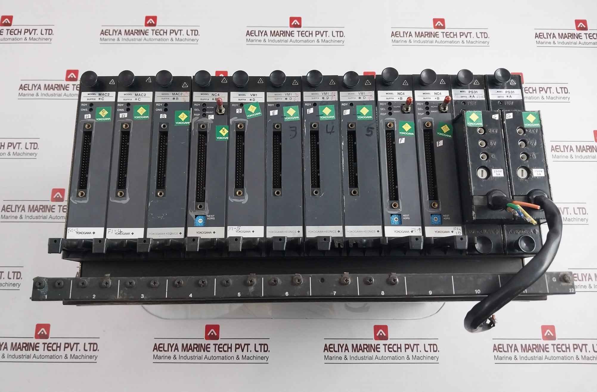Yokogawa Mac2 Module Rack S9310Aq-05 S9210Aq-05 S9210Aq-03 Nc4 Vm1 Ps31
