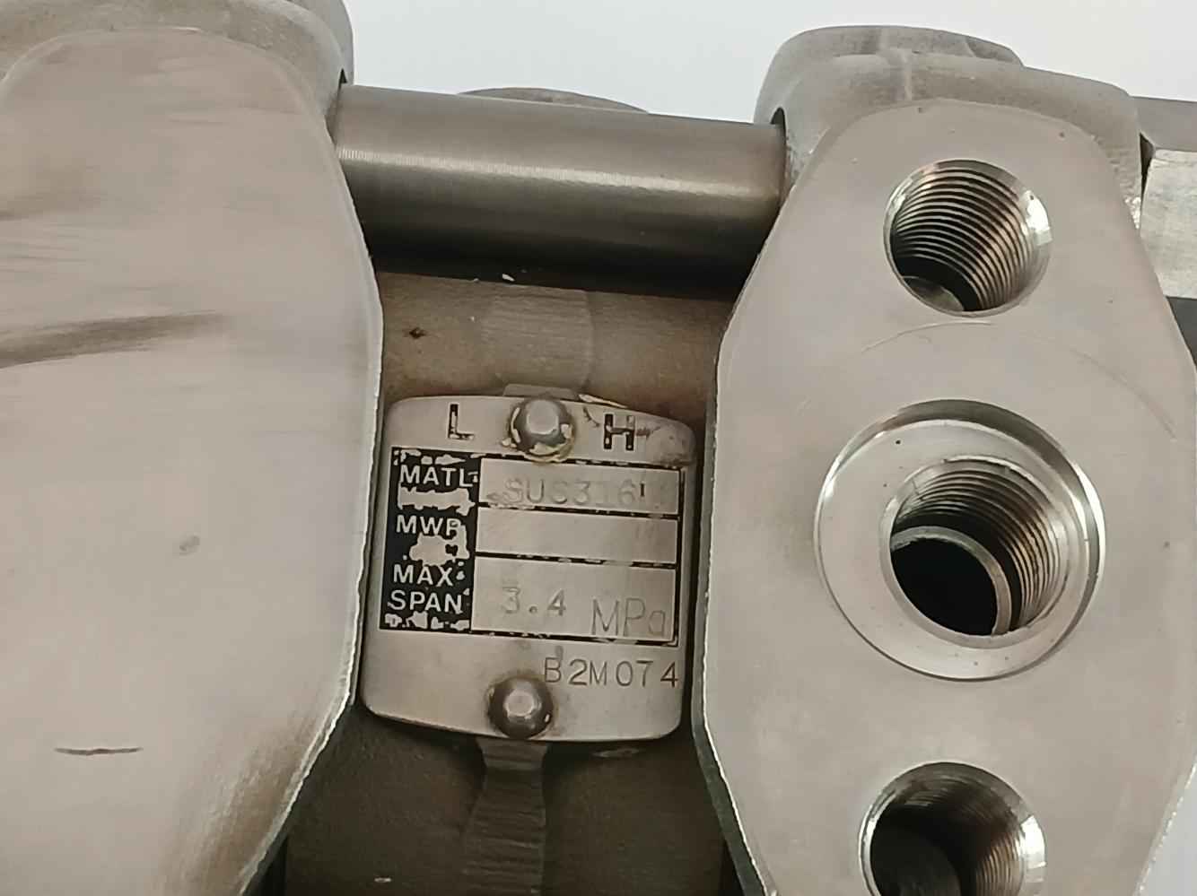 Yokogawa Pressure Transmitter Dc24V 3.4Mpa Une 43-sbs2*B/Cal-p/Ssb-s/Z 0~1000 Kpa