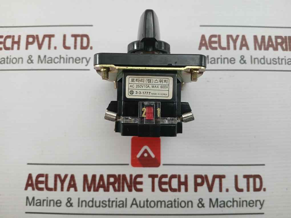 Yongsung Ac220V, 10A C-60 Rotary Cam Switch
