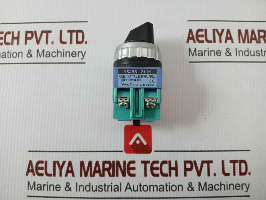 Yongsung Ac250V 6A Selector Switch Ysar3-211K