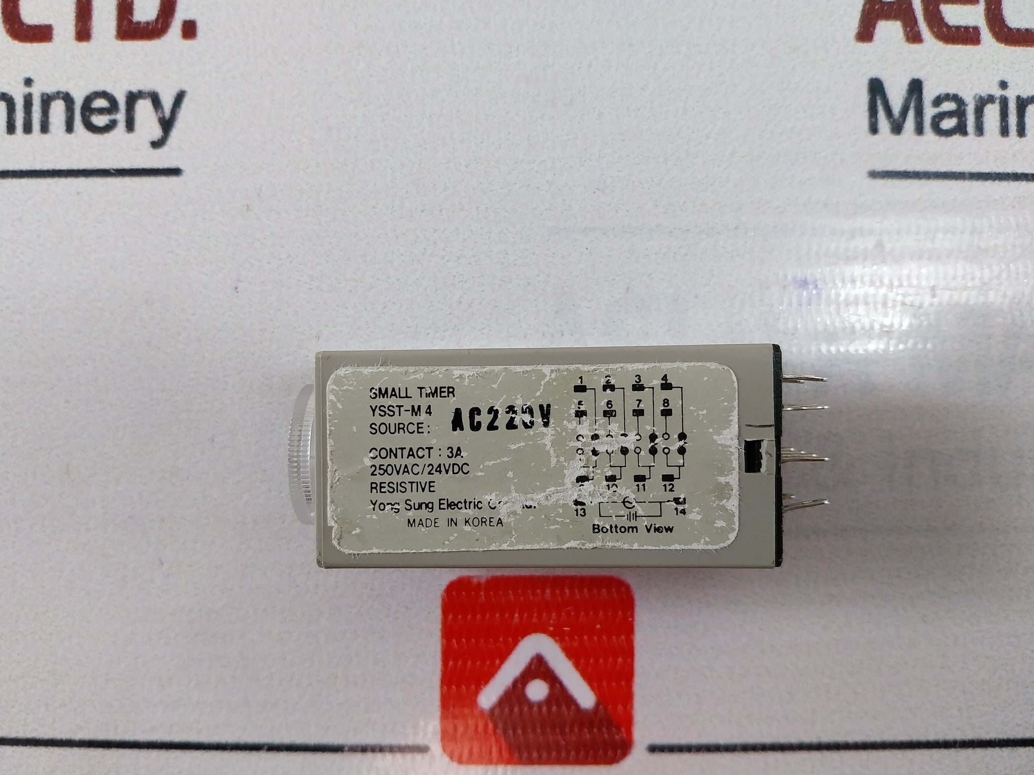 Yongsung Ys-st Small Timer 0-6 Sec Ac220V