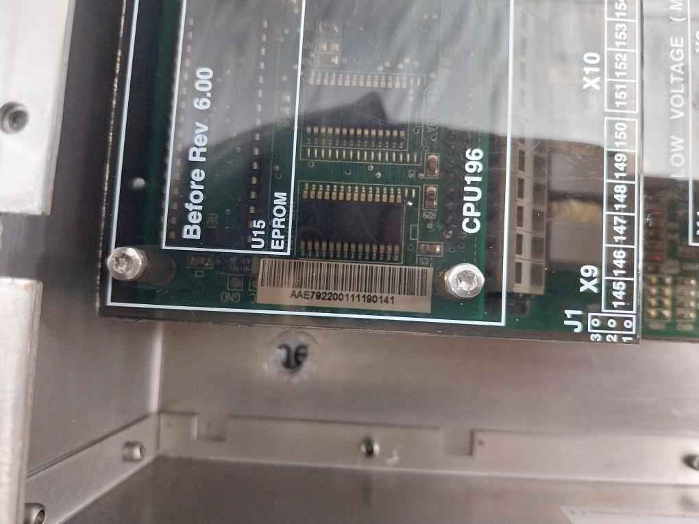 York 1606-001 Control Module Mission Ol Cpu196,Shds01