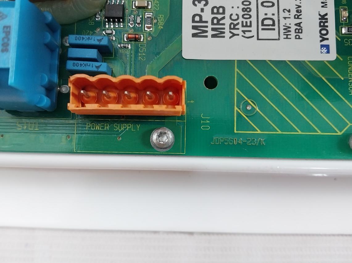 York Mp-3000 Relay Board 1E08059G01 K5 440Vac