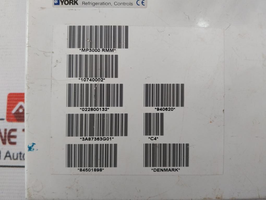 York Refrigeration Controls MP-3000 Remote Monitoring RMM-Slave