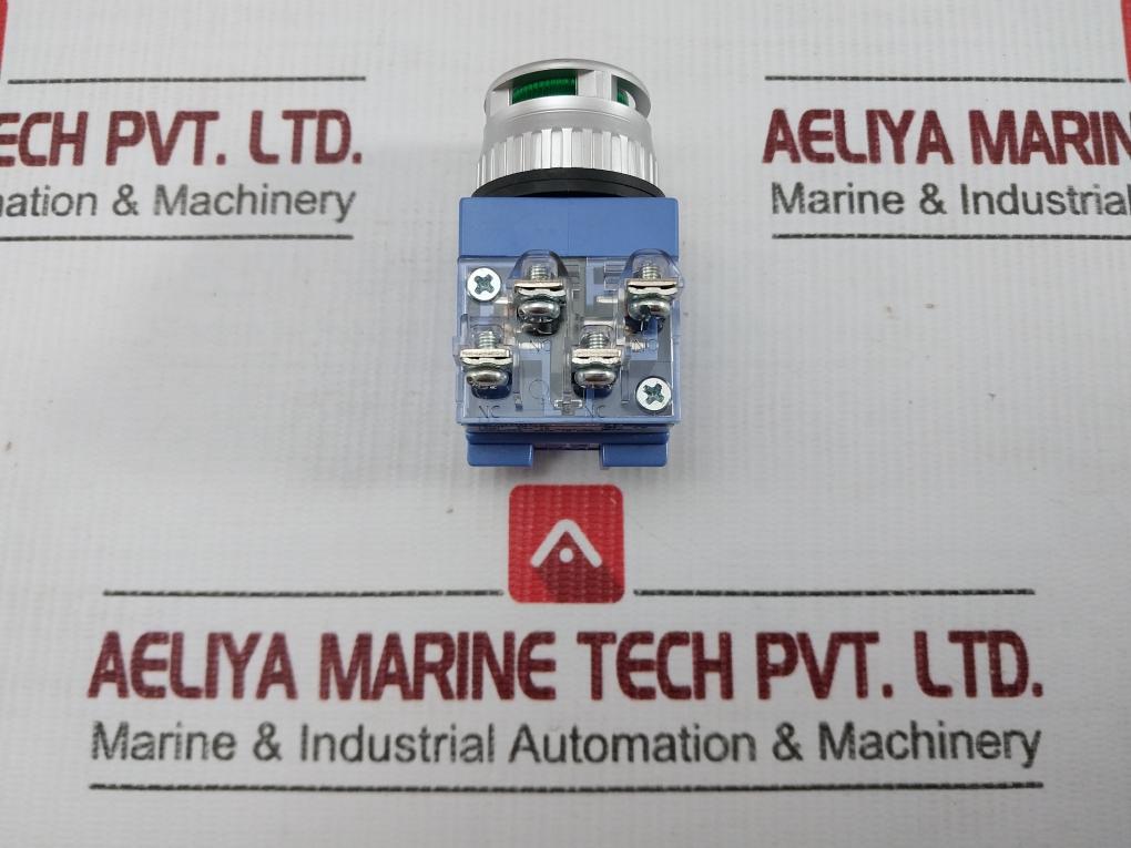 Ysnpbl3-024A Yongsung Push Button Switch Green Ac 250V 6A