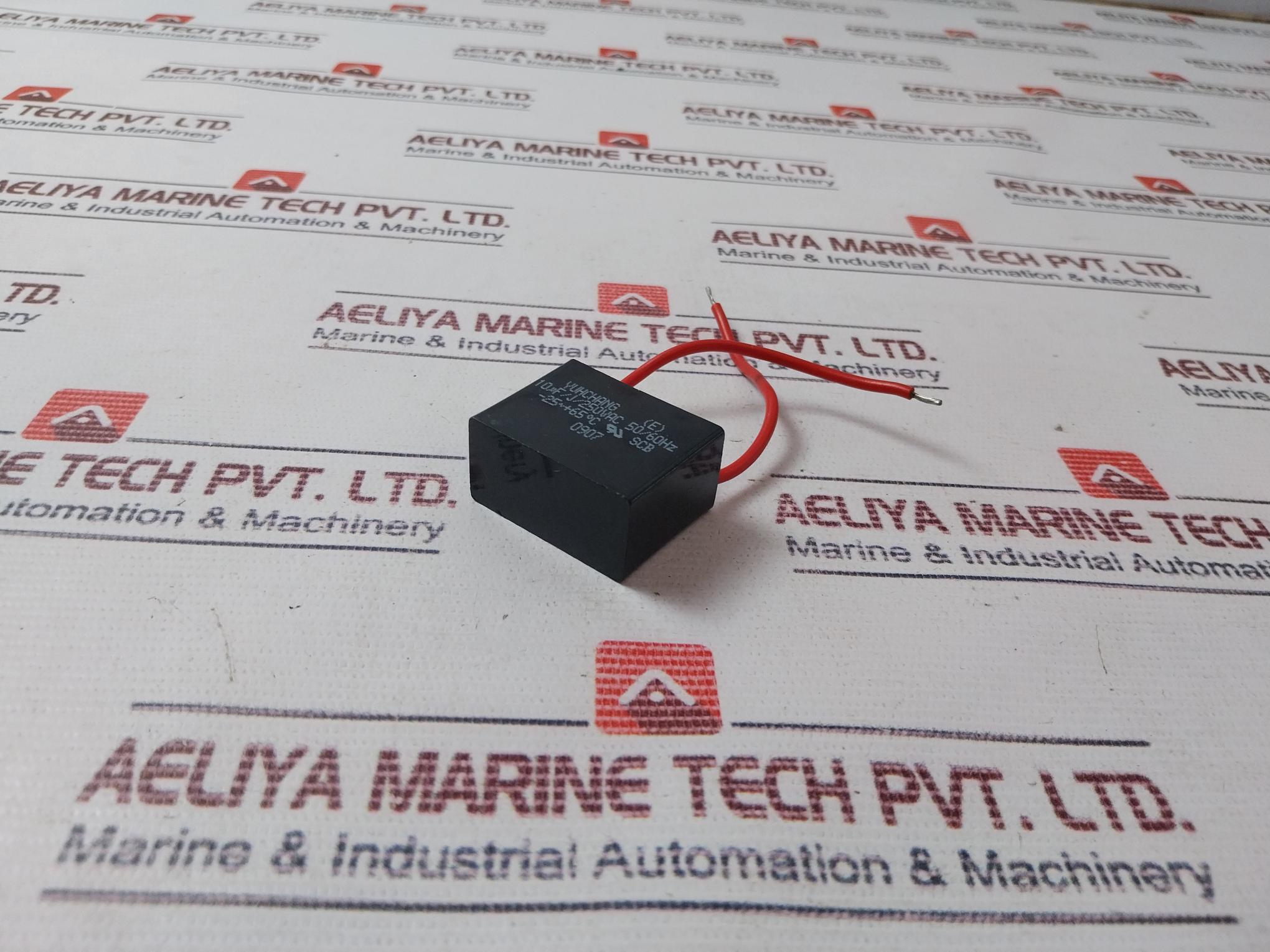 Yuhchang 10µF/J/250Vac Capacitor 50/60Hz