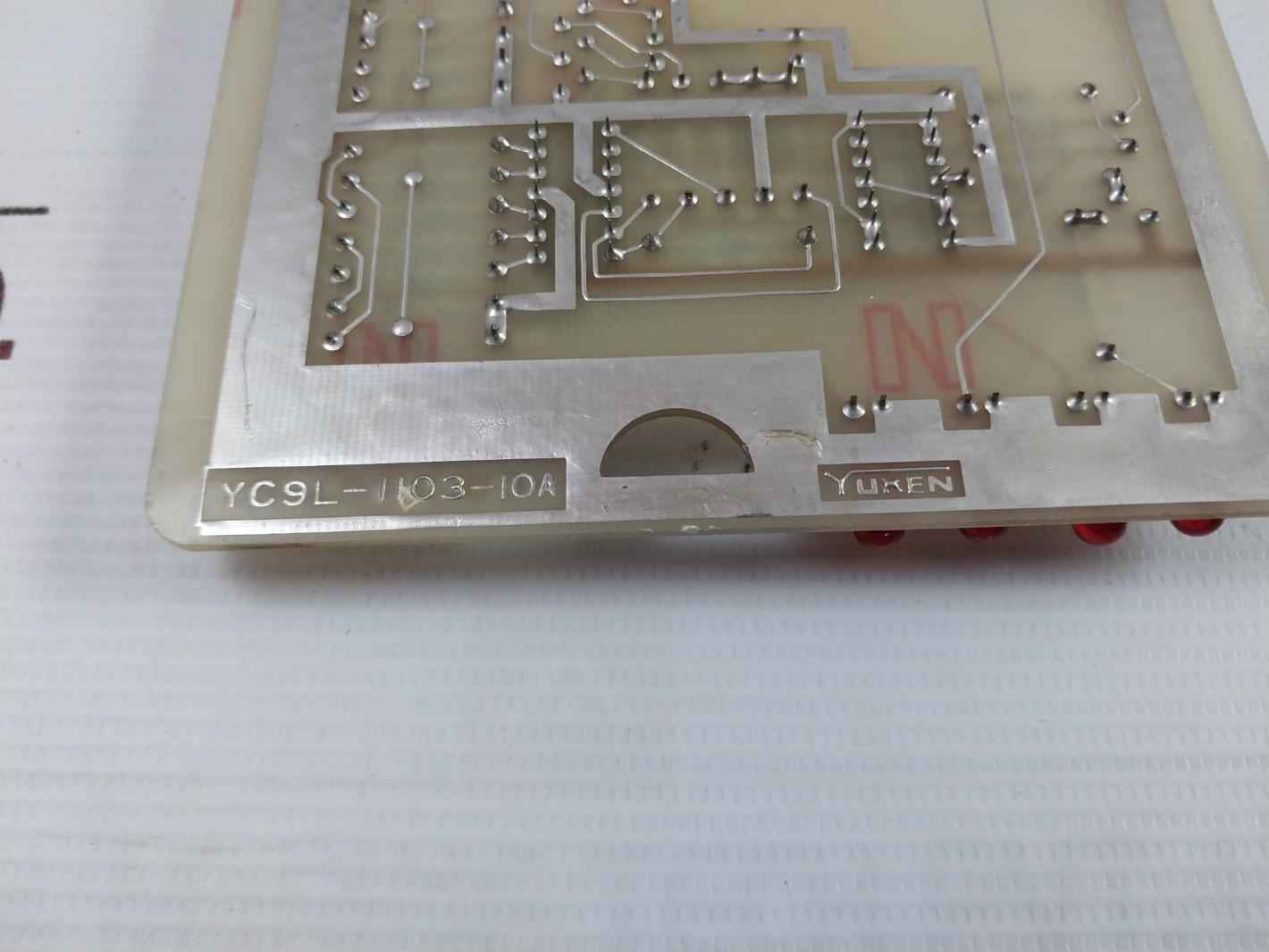 Yuken Kogyo Issb-15/15-10 Sol. Barrier Unit Rack R8792 Yc9L-1102-10 A