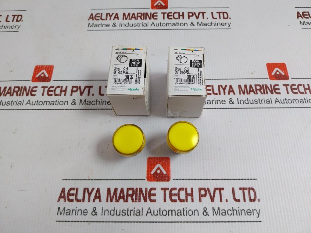 Zb4Bv083-Yellow-Pilot-Light-Schneider-Electric-Lot-Of-7X-209545-10