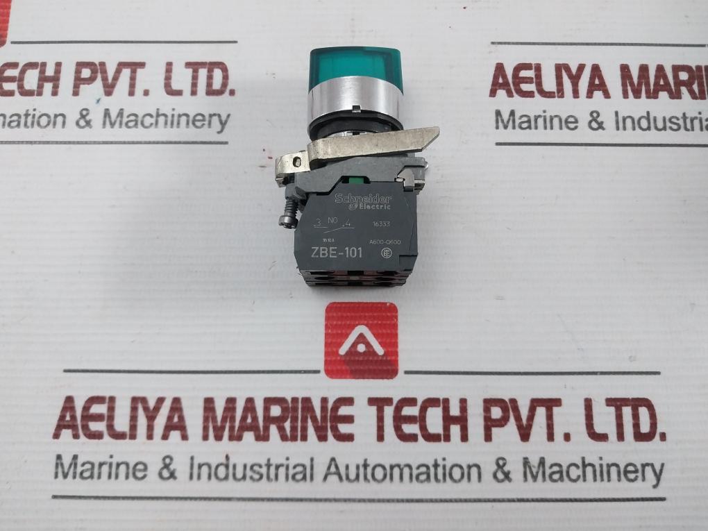 Zbe-101 Contact Block With Pushbutton Brand Schneider Electric Ac15-240V 3A