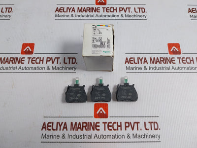 Zbv-m1-Led-Lamp-Light-Block-240V-14Ma-Schneider-Electric-Lot-Of-3X-1