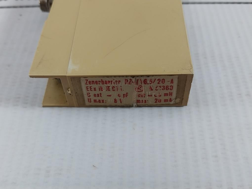 Zener-Safety-Barrier-Module-8v-20ma-Autronica-Dz-1-1-6-5-20-A-7