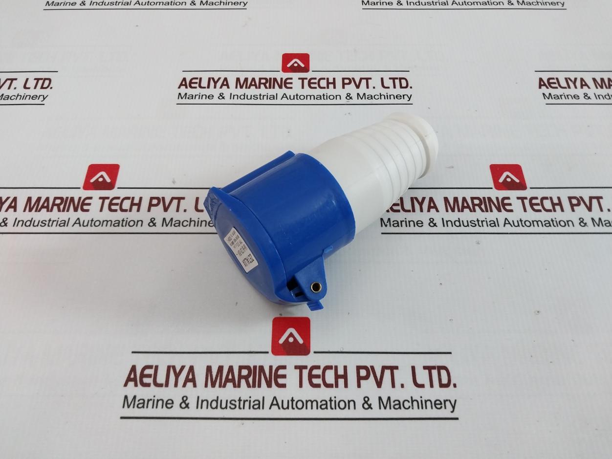 Zetalux 213 Industrial Weatherproof Plug 16A-6H/220-250V~ 