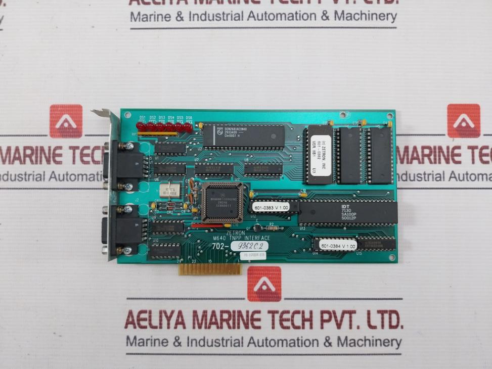 Zetron 702-9362C.2 M640 Tnpp Interface Pcb Board Ver. 8B1 U3