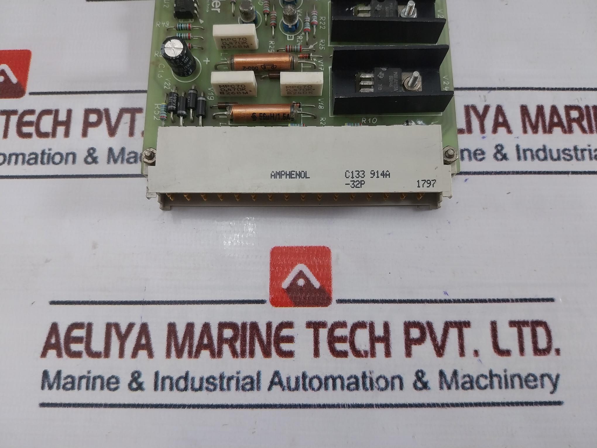 Zoller Elektrotechnik Vr1 Printed Circuit Board Used
