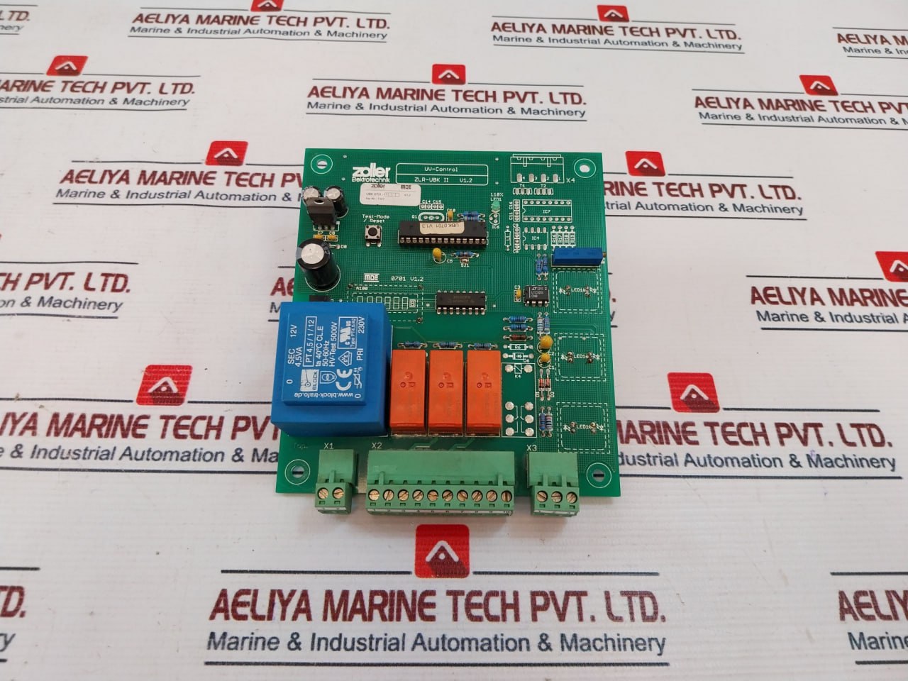 Zoller Elektrotechnik Zlr-ubk Ii V1.2 Uv-control Printed Circuit Board