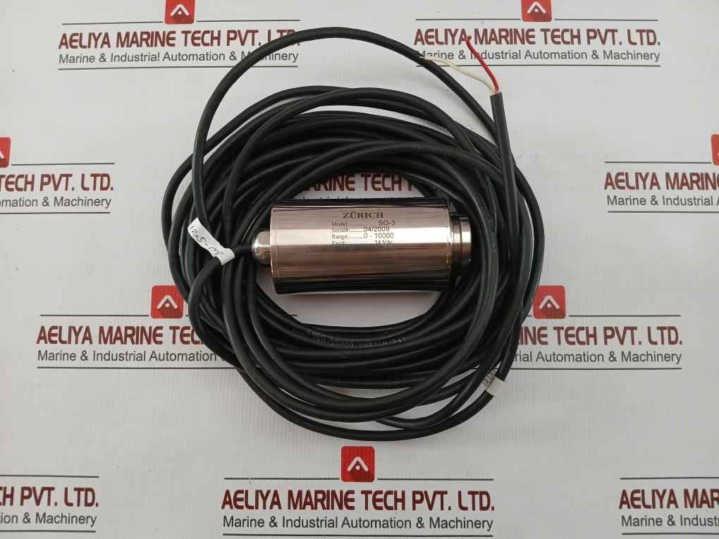 Zurich Pressure Transmitter 24V Dc 4-20Ma So-3