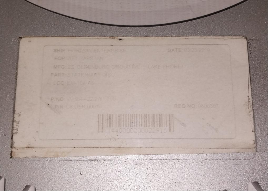 Zz Oldenburg Vv 94422.2W1.700 Stationary Disc