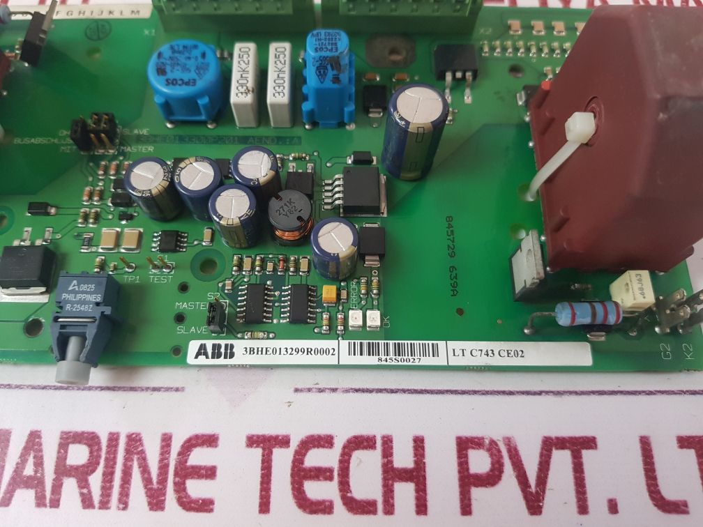 Abb 3Bhe013300P201 Amplifier Board 3Bhe013299R0002, 3Bhe013300P104